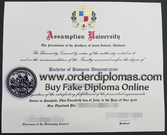 How To Buy Assumption University Diploma And Transcript?