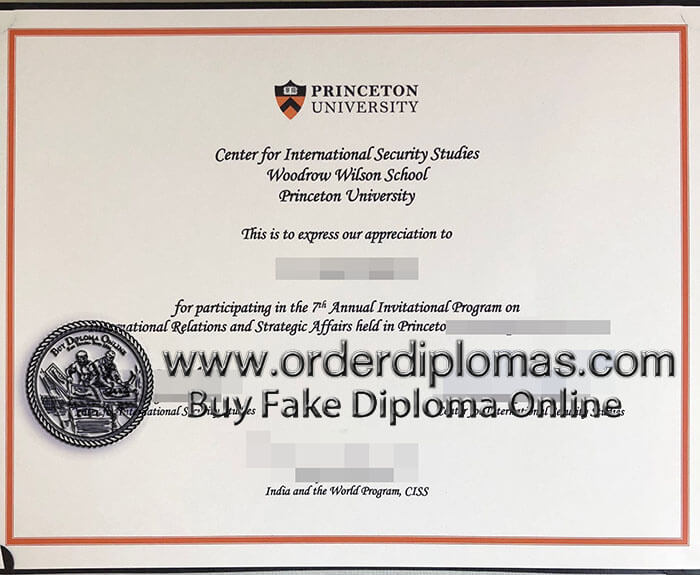 buy fake princeton university diploma