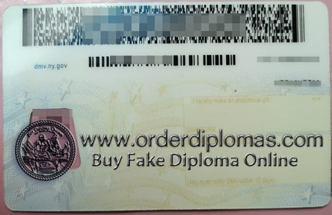 Purchase a fake New York State driver license online.