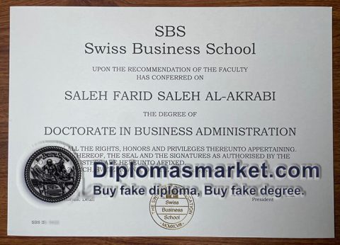 Buy Swiss Business School Certificate, Buy SBS Degree.