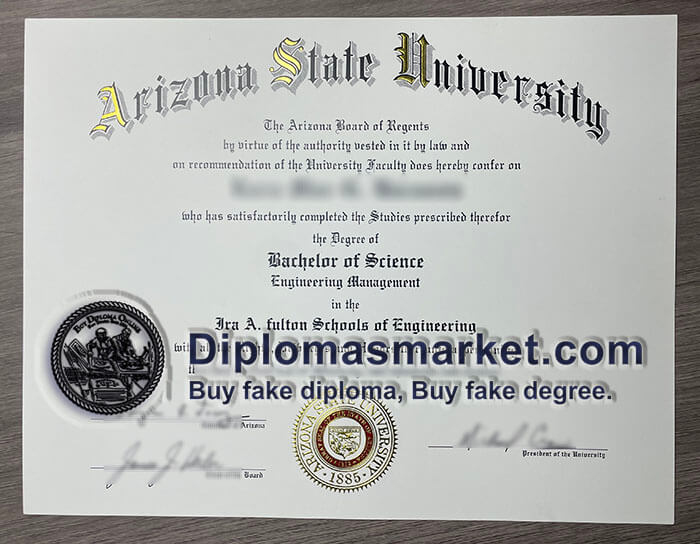 How to buy Arizona State University fake diploma? buy ASU fake degree online.