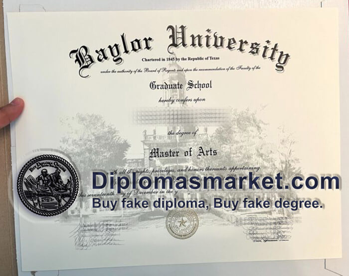How to get Fake Baylor University Diploma?