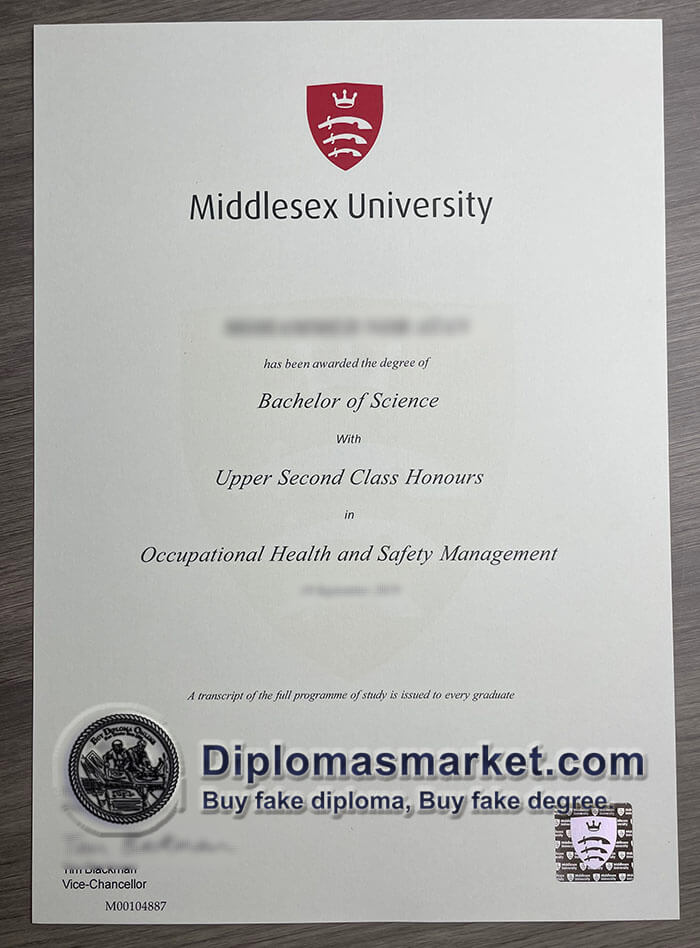 How much to get Middlesex University diploma in UK?