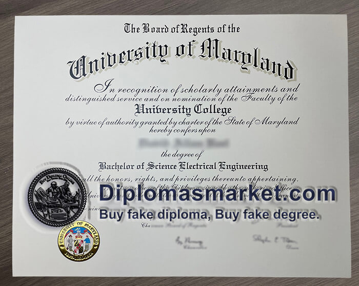 Where to buy University of Maryland fake diploma?