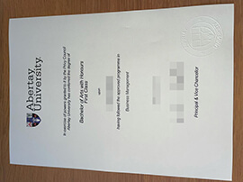 How to order a 100% copy Abertay University degree online?