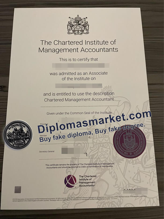 buy CIMA Advanced diploma