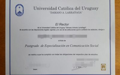 Buy fake universidad catolica del uruguay diploma online.