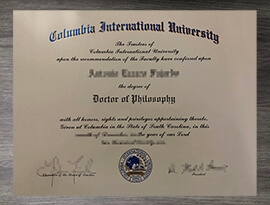 Get the latest Columbia International University diploma in 2024.
