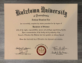 How easy to get a Kutztown University of Pennsylvania degree