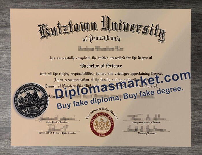 supply Kutztown University of Pennsylvania degree