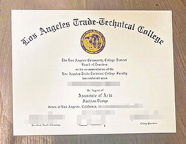 How to create the Los Angeles Trade Technical College degree?