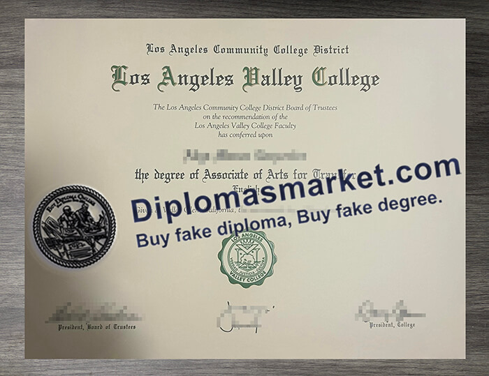 Los Angeles Valley College degree