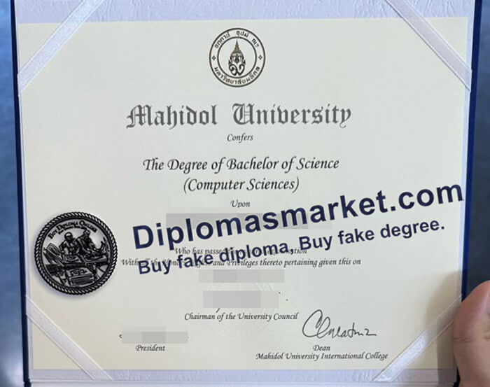 Mahidol University degree