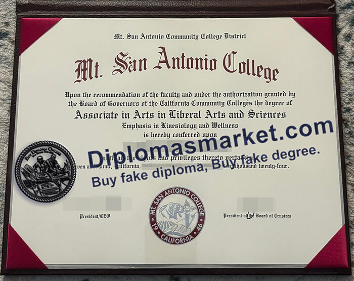 Get a Mt. San Antonio College degree