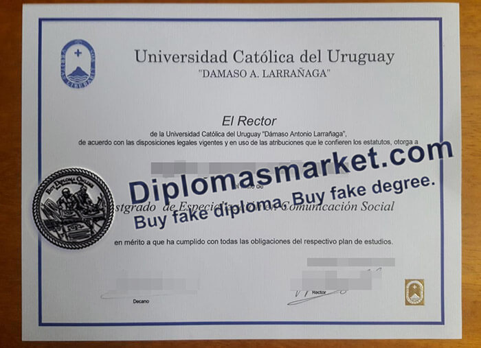 Universidad Católica del Uruguay degree