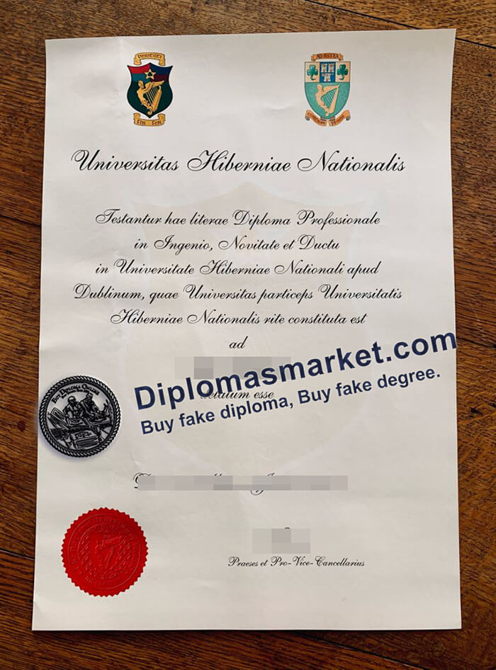 buy Universitas Hiberniae Nationalis apud Dublinum degree