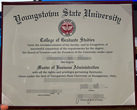 Where Fast to buy a Youngstown State University degree?