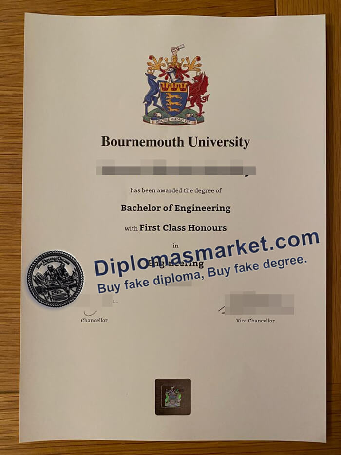 order a Bournemouth University degree