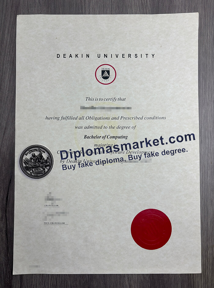 buy Deakin University degree