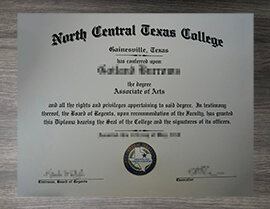 Where to get a replicate North Central Texas College degree?