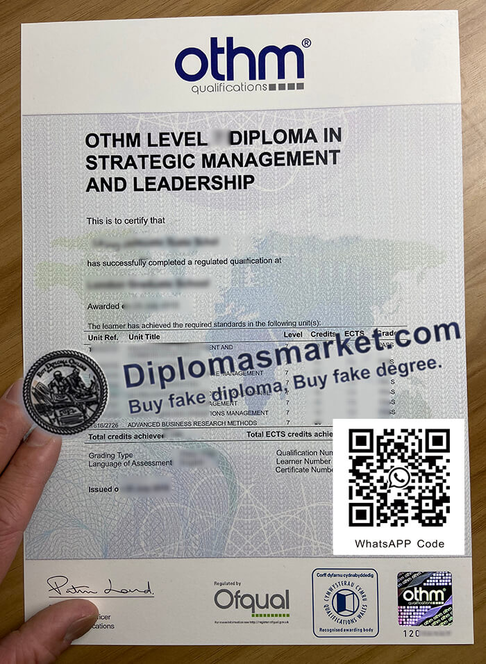 buy OTHM Qualifications online