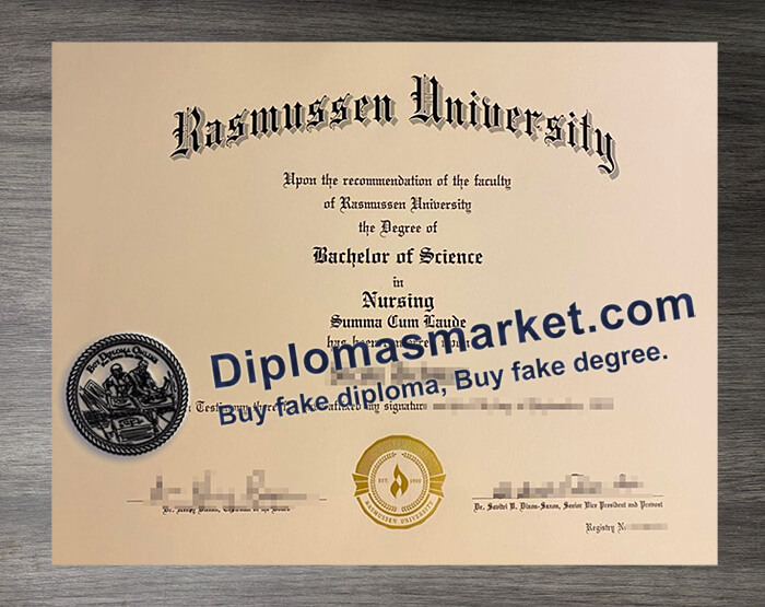 obtain Rasmussen University degree