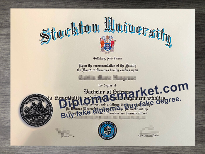 Stockton University degree