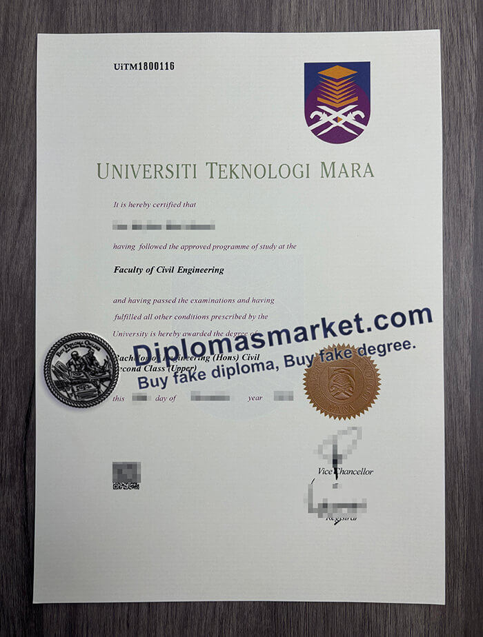 buy Universiti Teknologi Mara degree