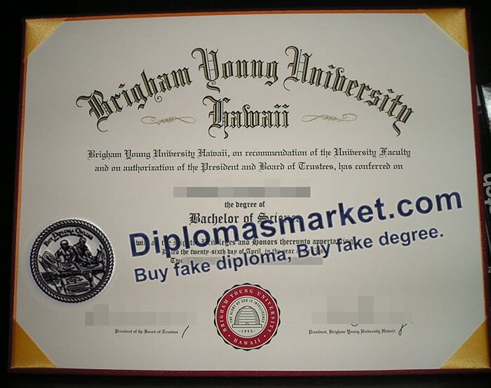 Brigham Young University Hawaii degree