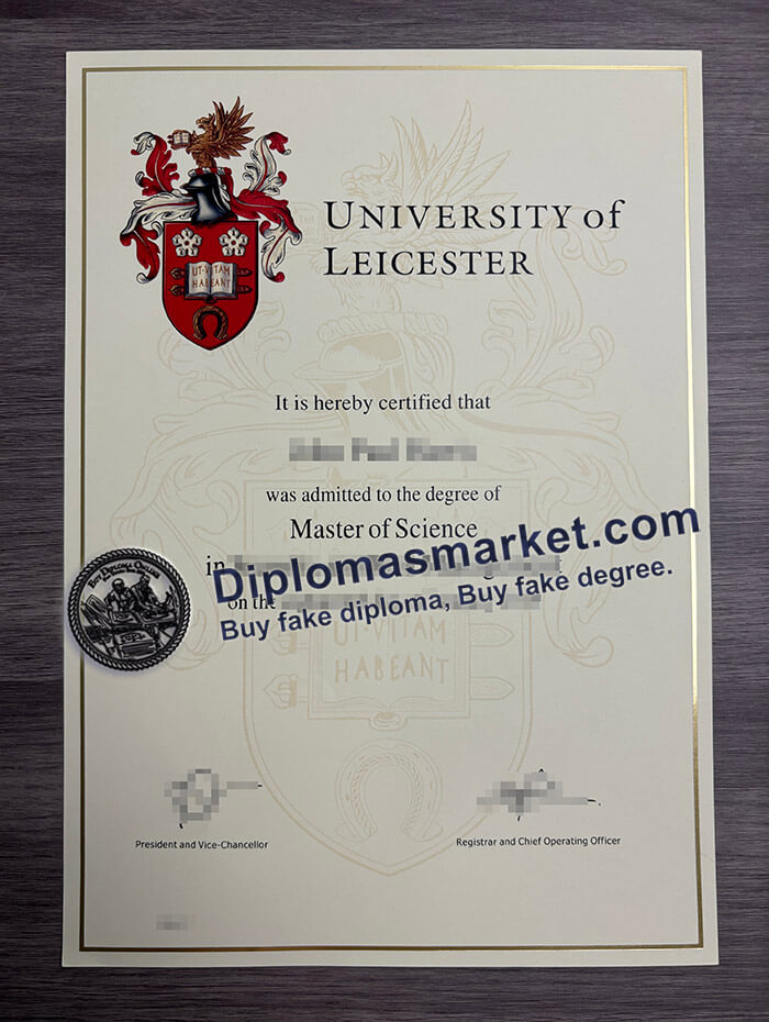 University of Leicester degree