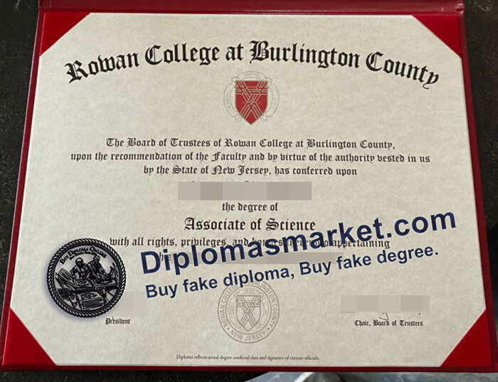 Rowan College at Burlington County degree