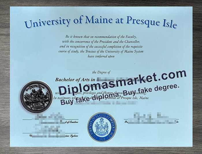 University of Maine at Presque Isle degree