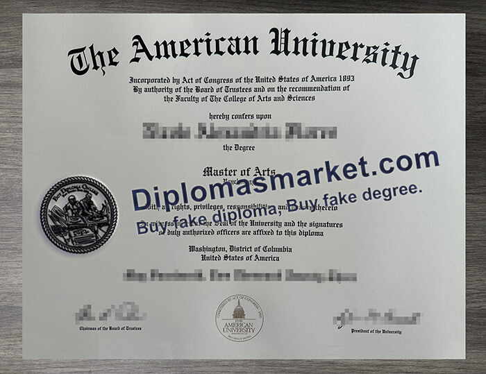 American University degree