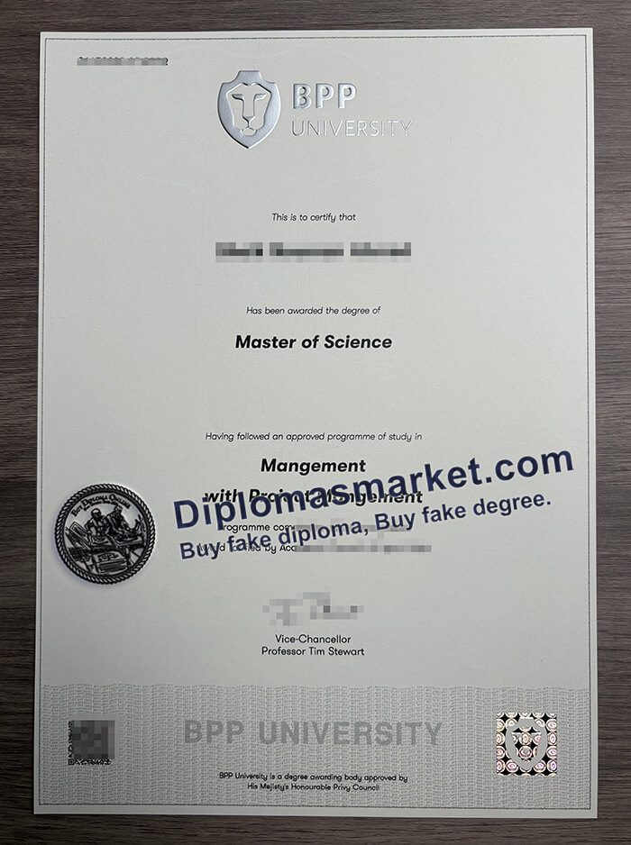 BPP University degree