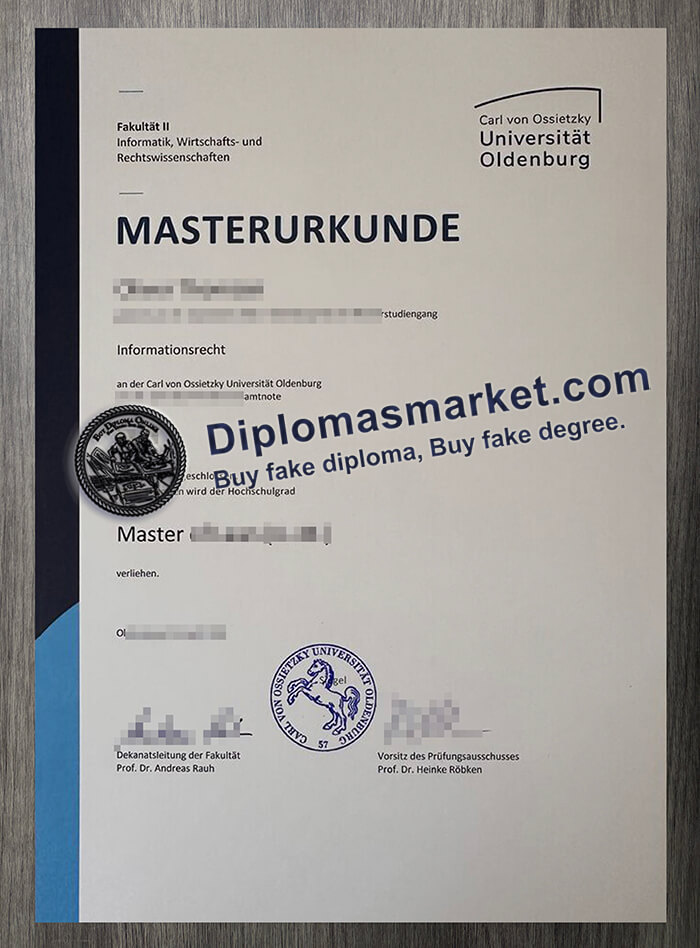 University of Oldenburg degree