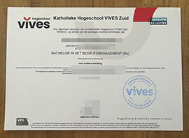 Why are Katholieke Hogeschool VIVES Zuid degree so popular?