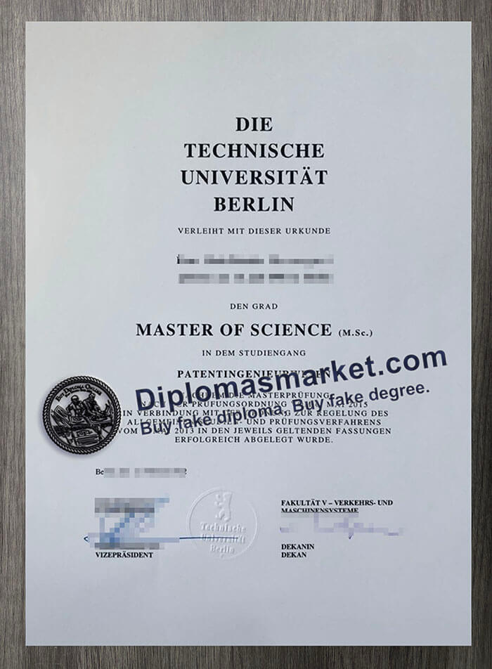 Technical University of Berlin degree