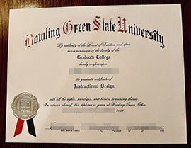 Cost to make a Bowling Green State University degree online.