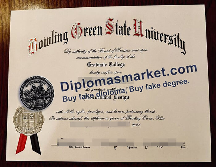 Bowling Green State University degree