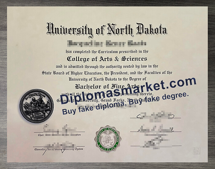 University of North Dakota degree