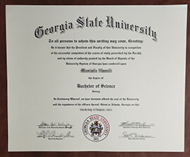 Sell top quality Georgia State University degree online.