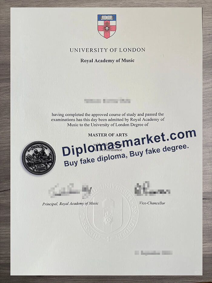 Royal Academy of Music diploma