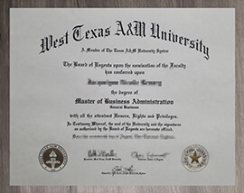 Ways to get a West Texas A&M University degree, Buy WTAMU diploma