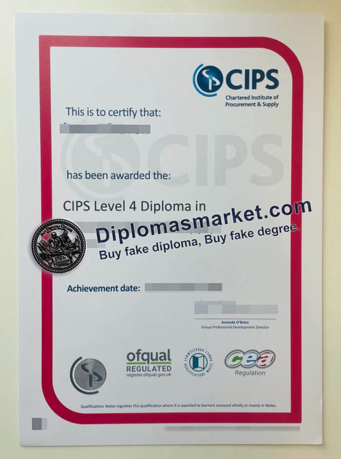 CIPS Level 4 diploma