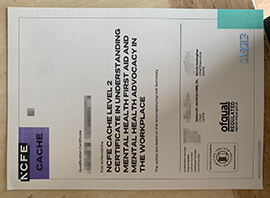 How to order a NCFE CACHE Level 2 certificate? Get a CACHE diploma.