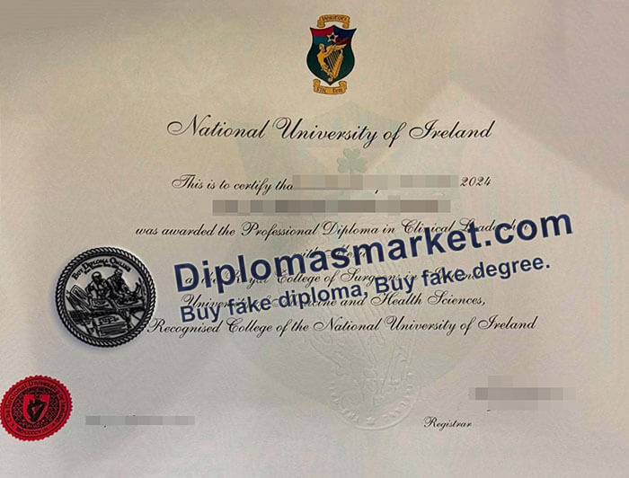 National University of Ireland diploma