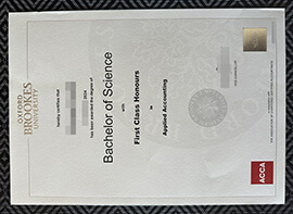 Order a ACCA Oxford Brookes University diploma, Buy BSc degree.