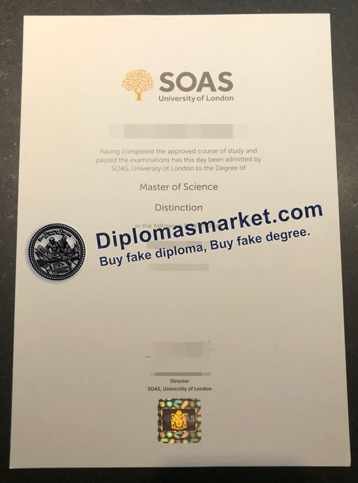 SOAS University of London diploma