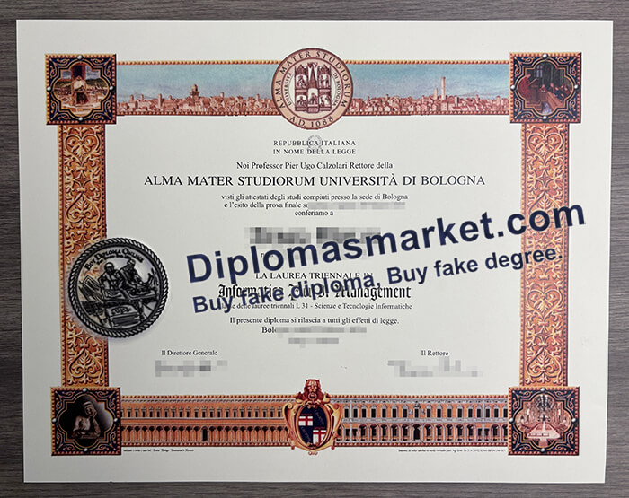 Università di Bologna diploma