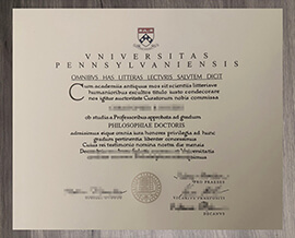 Obtain Replica Vniversitas Pennsylvaniensis diploma online.